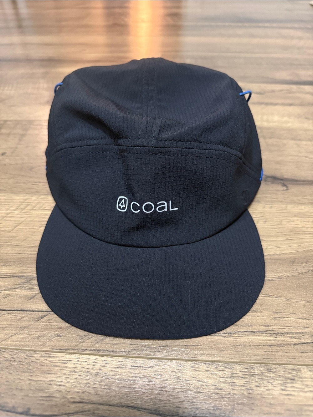 Coal Men's Black Performance 5-Panel Cap